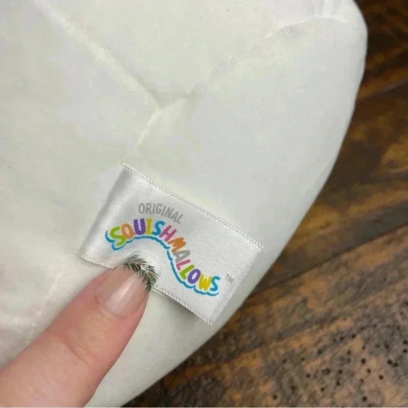 Squishmallows Felize 8” Ghost Witch Hat Orange Purple White Halloween - Picture 7 of 9